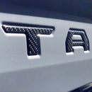 Tufskinz "TACOMA" Tailgate Letter Inserts for  Tacoma (2016-2023) - Aspire Auto Accessories