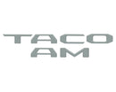 Tufskinz "TACOMA" Tailgate Letter Inserts for  Tacoma (2016-2023) - Aspire Auto Accessories