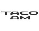 Tufskinz "TACOMA" Tailgate Letter Inserts for  Tacoma (2016-2023) - Aspire Auto Accessories