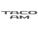 Tufskinz "TACOMA" Tailgate Letter Inserts for  Tacoma (2016-2023) - Aspire Auto Accessories
