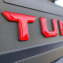 Tufskinz Bed Rail Letter Overlays for Tundra (2022-2024) - Aspire Auto Accessories