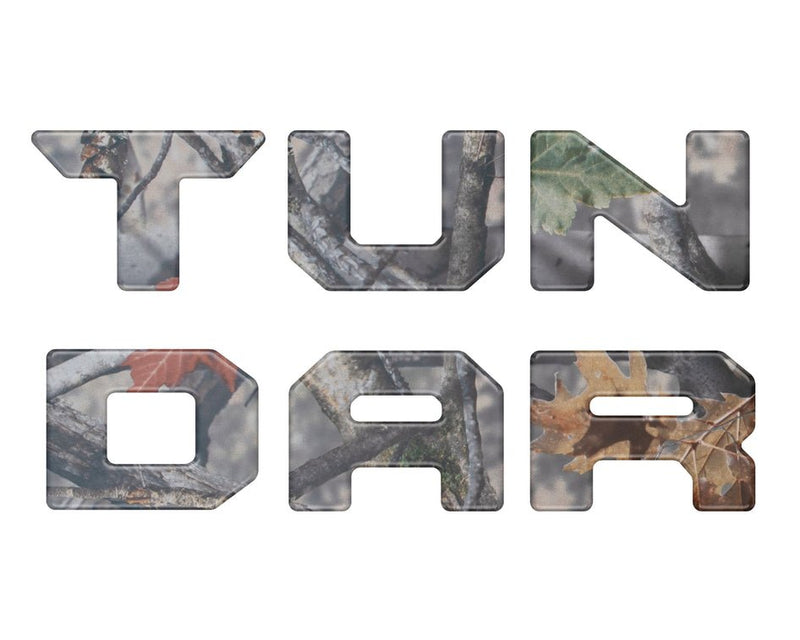 Tufskinz Bed Rail Letter Overlays for Tundra (2022-2024) - Aspire Auto Accessories