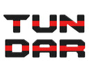 Tufskinz Bed Rail Letter Overlays for Tundra (2022-2024) - Aspire Auto Accessories