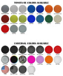 TRD Pro Tailgate Letter Inserts for 2022-2023 Toyota Tundra - Aspire Auto Accessories