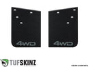 Tufskinz Rear Mud Flaps for Tacoma (2016-2023) - Aspire Auto Accessories
