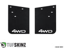 Tufskinz Rear Mud Flaps for Tacoma (2016-2023) - Aspire Auto Accessories