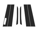 Tufskinz Door Pillar Accent Trim for Ford Maverick (2022-2024) - Aspire Auto Accessories