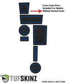 Tufskinz FOAM Cup Holder Inserts (2WD) For 4Runner (2010-2024) - Aspire Auto Accessories