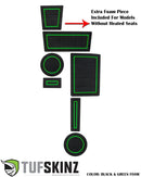 Tufskinz FOAM Cup Holder Inserts (2WD) For 4Runner (2010-2024) - Aspire Auto Accessories