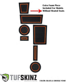 Tufskinz FOAM Cup Holder Inserts (2WD) For 4Runner (2010-2024) - Aspire Auto Accessories