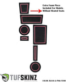 Tufskinz FOAM Cup Holder Inserts (2WD) For 4Runner (2010-2024) - Aspire Auto Accessories