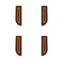 Tufskinz Double Cab Door Handle/Pull Foam Inserts for  Toyota Tacoma (2016-2023) - Aspire Auto Accessories