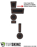 Tufskinz FOAM Cup Holder Inserts (4WD with Shifter Boot) For 4Runner (2010-2024) - Aspire Auto Accessories