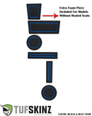 Tufskinz FOAM Cup Holder Inserts (4WD with Shifter Knob) For 4Runner (2010-2024) - Aspire Auto Accessories