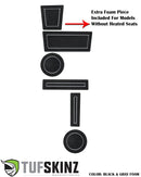 Tufskinz FOAM Cup Holder Inserts (4WD with Shifter Knob) For 4Runner (2010-2024) - Aspire Auto Accessories