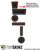 Tufskinz FOAM Cup Holder Inserts (4WD with Shifter Knob) For 4Runner (2010-2024) - Aspire Auto Accessories