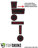 Tufskinz FOAM Cup Holder Inserts (4WD with Shifter Knob) For 4Runner (2010-2024) - Aspire Auto Accessories