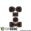 Tufskinz FOAM Cup holder inserts with QI Charger(Automatic) Inserts for  Tacoma (2016-2023) - Aspire Auto Accessories
