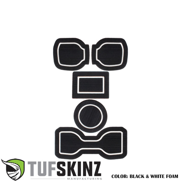 Tufskinz FOAM Cup holder inserts with QI Charger(Automatic) Inserts for  Tacoma (2016-2023) - Aspire Auto Accessories