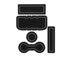 Tufskinz Foam Cup Holder inserts (Automatic) Inserts for  Tacoma (2005-2015) - Aspire Auto Accessories