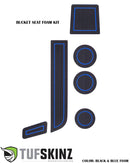 Tufskinz Bucket Seats Interior Cup Holder Foam Inserts for Tundra (2007-2013) - Aspire Auto Accessories