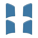 Tufskinz Door Handle Inserts (Double Cab) for  Tacoma (2016-2023) - Aspire Auto Accessories