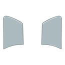 Tufskinz Door Handle Inserts (Front Door Only) for Toyota Tacoma (2016-2023) - Aspire Auto Accessories