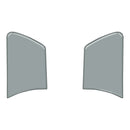 Tufskinz Door Handle Inserts (Front Door Only) for Toyota Tacoma (2016-2023) - Aspire Auto Accessories