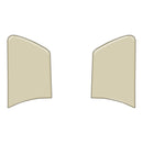 Tufskinz Door Handle Inserts (Front Door Only) for Toyota Tacoma (2016-2023) - Aspire Auto Accessories