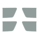 Tufskinz Door Handle Pocket Inserts for Tundra (2022-2024) - Aspire Auto Accessories