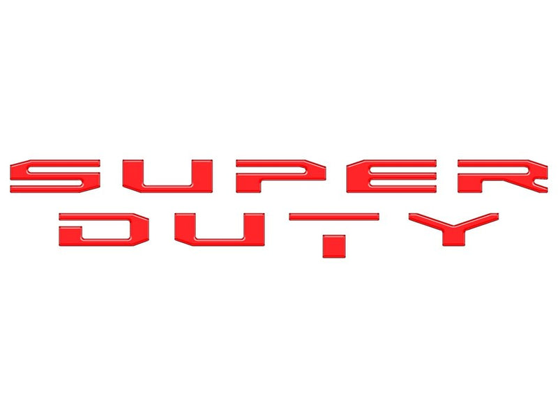 Tufskinz Glove Box Letter Inserts for Ford Super Duty (2017-2022) - Aspire Auto Accessories