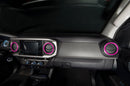 Tufskinz AC Vent Rings Accent Trim (2016-2023  Tacoma) - Aspire Auto Accessories