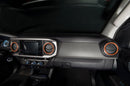 Tufskinz AC Vent Rings Accent Trim (2016-2023  Tacoma) - Aspire Auto Accessories