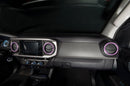 Tufskinz AC Vent Rings Accent Trim (2016-2023  Tacoma) - Aspire Auto Accessories