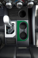 Tufskinz Center Console Cup Holder Replacement Accent Trim for Tundra (2014-2021) - Aspire Auto Accessories