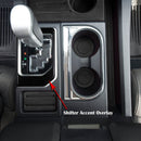 Tufskinz Center Console Shifter Accent Trim for Tundra (2014-2021) - Aspire Auto Accessories
