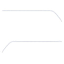 Tufskinz Front Door Switch Side Panel Inserts for Toyota Tacoma (2016-2023) - Aspire Auto Accessories