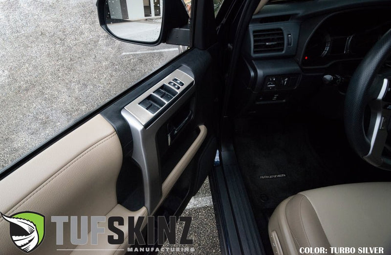 Tufskinz Side Door Control Accent Trim for 4Runner (2014-2024) - Aspire Auto Accessories