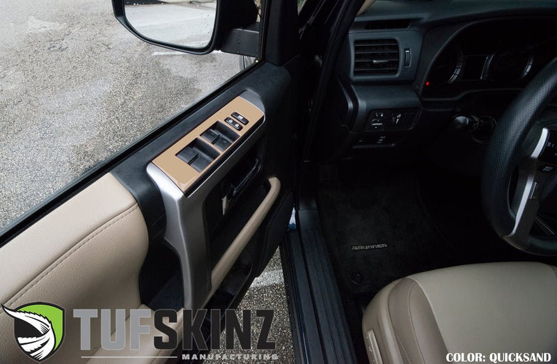 Tufskinz Side Door Control Accent Trim for 4Runner (2014-2024) - Aspire Auto Accessories