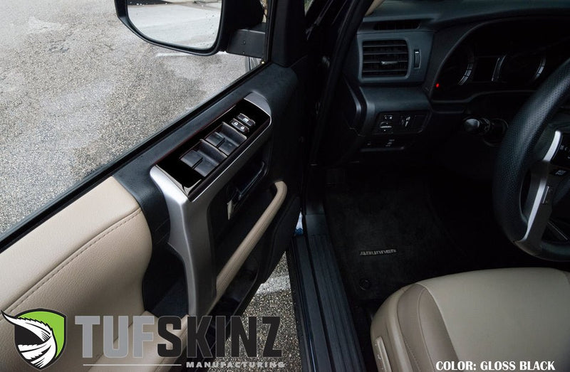 Tufskinz Side Door Control Accent Trim for 4Runner (2014-2024) - Aspire Auto Accessories