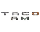 Tufskinz "TACOMA" Glove Box Letter Inserts for  Tacoma (2016-2023) - Aspire Auto Accessories