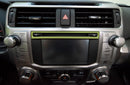 Upper Radio Display Accent Trim For 4Runner (2014-2024) - Aspire Auto Accessories