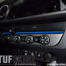 Tufskinz Strip Above Climate Control Accent Trim for Tacoma (2016-2023) - Aspire Auto Accessories