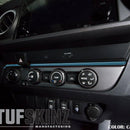 Tufskinz Strip Above Climate Control Accent Trim for Tacoma (2016-2023) - Aspire Auto Accessories