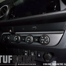 Tufskinz Strip Above Climate Control Accent Trim for Tacoma (2016-2023) - Aspire Auto Accessories