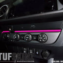 Tufskinz Strip Above Climate Control Accent Trim for Tacoma (2016-2023) - Aspire Auto Accessories
