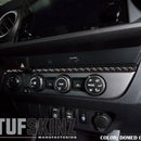 Tufskinz Strip Above Climate Control Accent Trim for Tacoma (2016-2023) - Aspire Auto Accessories