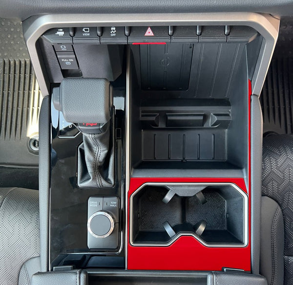 Tufskinz Center Cup Holder Accent Trim for Tundra (2022-2024) - Aspire Auto Accessories