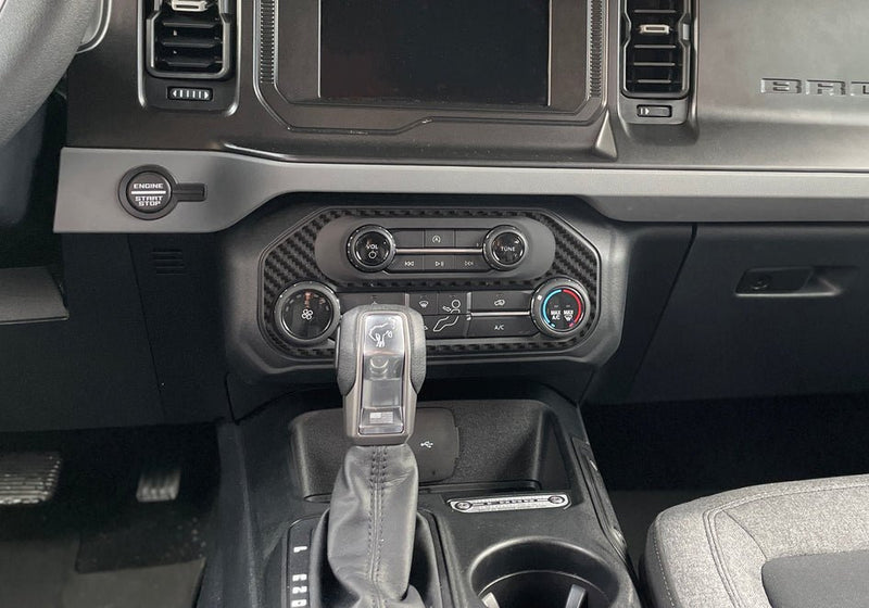 Tufskinz Climate Control Accent Trim for Ford Bronco (2021-2024) - Aspire Auto Accessories