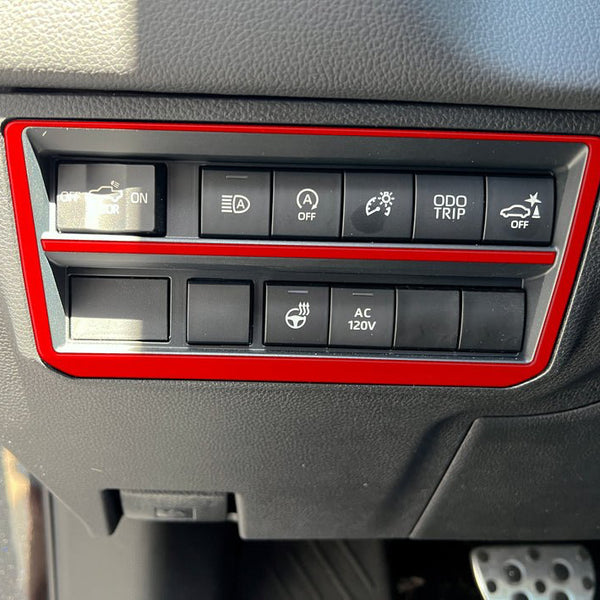 Tufskinz Dim Switch Panel Accent Trim for Tundra (2022-2024) - Aspire Auto Accessories